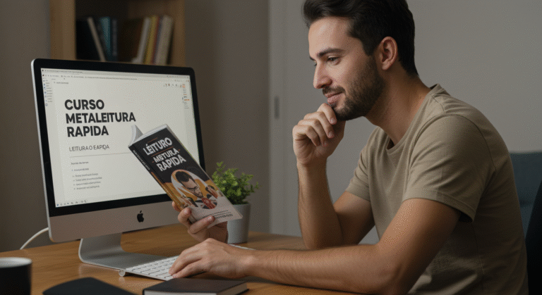 🧠 Curso Metaleitura de Renato Alves: Como Ler Melhor, Mais Rápido e com Clareza