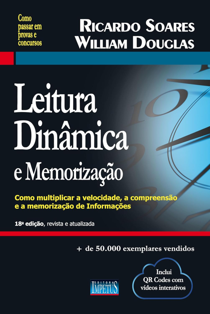 image Leitura Dinâmica e Memorização, William Douglas e Ricardo Soares — Técnica, Agilidade e Foco