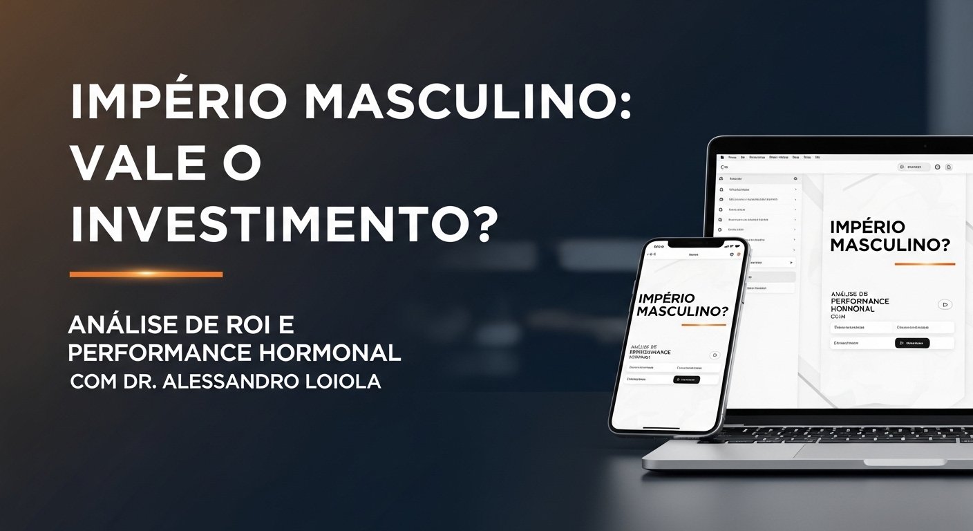 Imperio Masculino Vale o Investimento Analise de ROI e Performance Hormonal com Dr. Alessandro Loiola Império Masculino: Vale o Investimento? Análise de ROI e Performance Hormonal com Dr. Alessandro Loiola